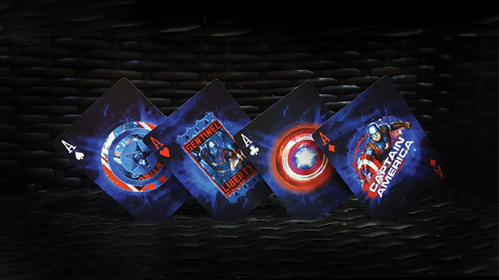 Avengers Captain America Playing Cards