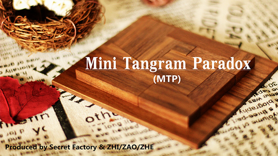 Mini Tangram Paradox (MTP) (Gimmicks and Online Instruction) by Secret Factory