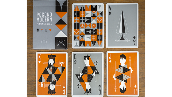 Retro Deck (Gray) Playing Cards