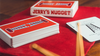 Modern Feel Jerry's Nuggets (Red Stripper) Playing Cards