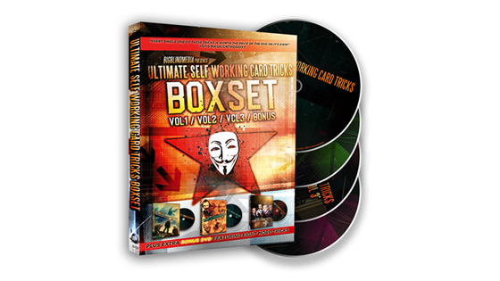 Ultimate Self Working Card Tricks Triple Volume Box Set by Big Blind Media - DVD