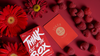 Keep Smiling Red V2 Playing Cards by Bocopo
