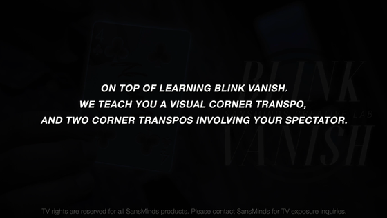 Blink Vanish (DVD and Gimmick) by SansMinds - DVD
