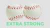 Strong Chop Cup Balls White Leather (Set of 2) by Leo Smetsers - Trick