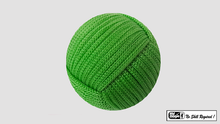  Rope Ball 2.25 inch (Green) by Mr. Magic - Trick