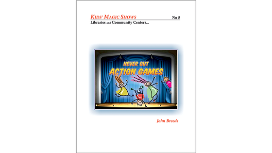 Never Out Action Games by John Breeds   - Book