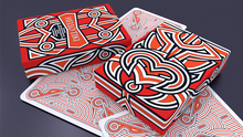  Hello Tiki (Red) Playing Cards