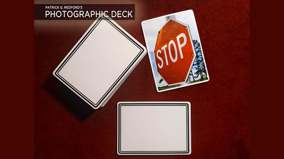 Photographic Deck Project (Gimmicks and Online Instructions) by Patrick Redford