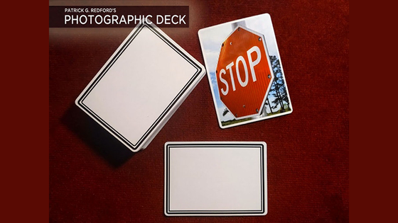 Photographic Deck Project Set (Gimmicks and Online Instructions) by Patrick Redford