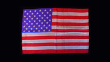  Rice Silk 12" x 18" (American Flag) by Silk King Studios - Trick