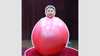 Entering Balloon RED (160cm - 80inches)  by JL Magic - Trick