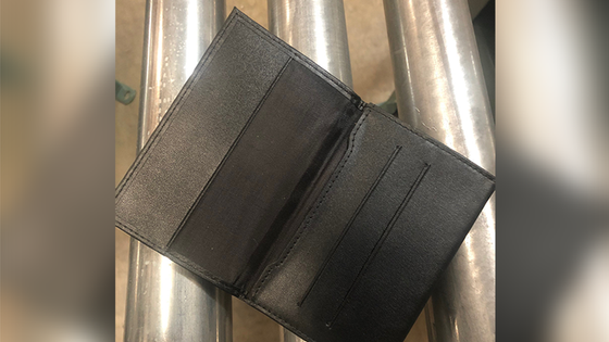 Z Fold Leather Wallet by Mark Mason - Trick