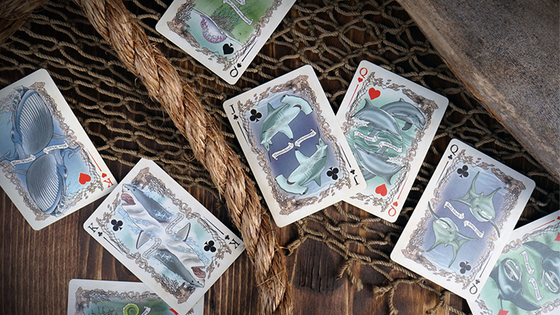 Sea Creatures Deck (Colorized) Playing Cards