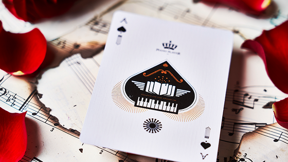 Piano Player Three-Key Edition Playing Cards by Bocopo