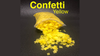 Confetti YELLOW Light by Victor Voitko (Gimmick and Online Instructions) - Trick