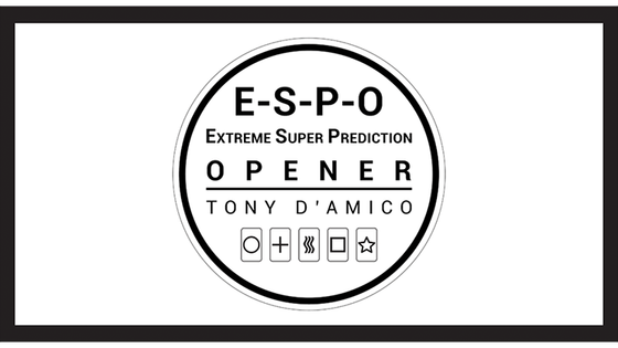 E.S.P.O. (Gimmicks and Online Instructions) by Tony D'AMICO and Luca Volpe - Trick