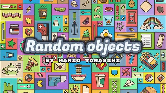 Random objects by Mario Tarasini video DOWNLOAD