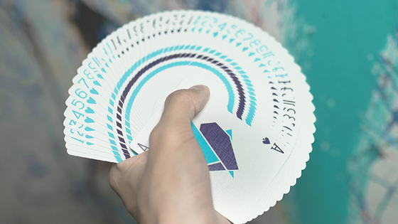 Flexible Gradients Blue Playing Cards by TCC – Magic Shop San Diego