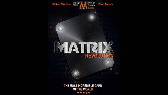 MATRIX REVOLUTION Blue by Mickael Chatelain  - Trick