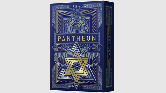 Pantheon Azure Playing Cards by Giovanni Meroni