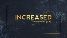  INCREASED by Esya G video DOWNLOAD