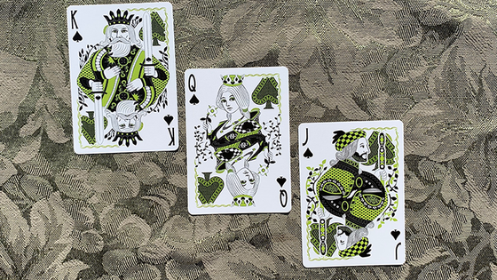 Gilded Bicycle Caterpillar (Dark) Playing Cards