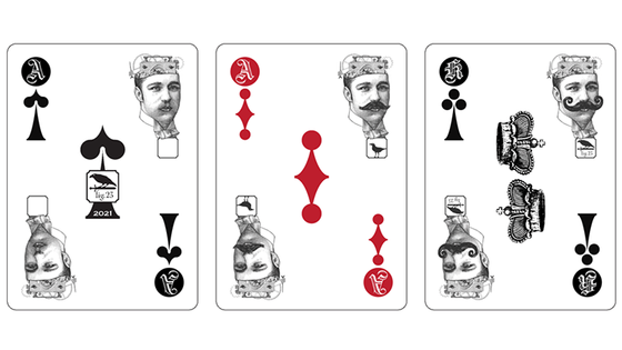 Clockwork: Montana Mustache Manufacturing Co. Playing Cards by fig 23