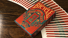  Bicycle Genso Green Playing Cards by Card Experiment