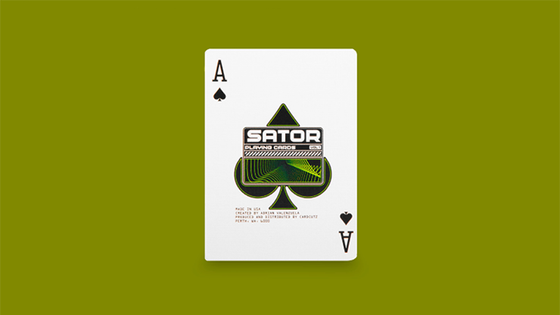 SATOR Playing Cards by CardCutz