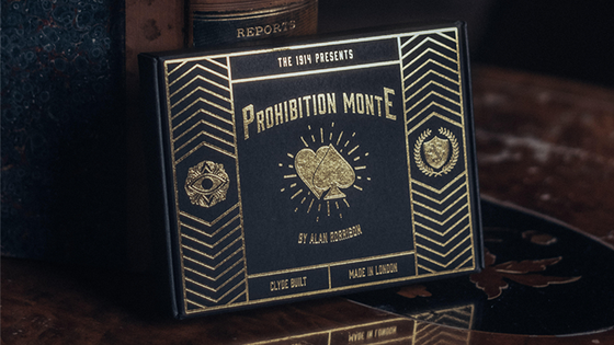 Prohibition Monte (Gimmicks and Online Instructions) by Alan Rorrison and the 1914 - Trick