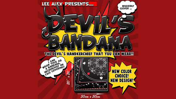 Devil's Bandana (Black) by Lee Alex - Trick