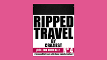  RIPPED TRAVEL (Red Gimmicks and Online Instruction) by Craziest - Trick