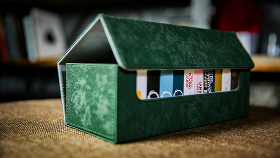 Playing Card Collection GREEN 12 Deck Box by TCC - Trick