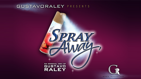 SPRAY AWAY (Gimmicks and Online Instructions) by Gustavo Raley - Trick