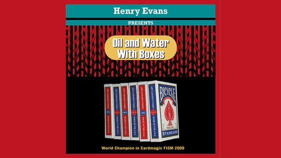 Oil and Water Boxes (Gimmicks and Online Instructions) by Henry Evans - Trick