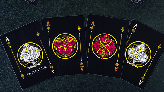 INFINITUM (Midnight Black) Playing Cards