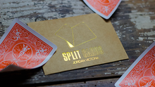  COLORED Split Cards 10 ct. (Orange) by PCTC - Trick