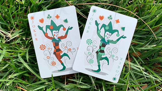 Grasshopper Light (Jade) Playing Cards