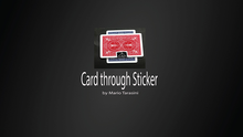  Card through Sticker by Mario Tarasini video DOWNLOAD