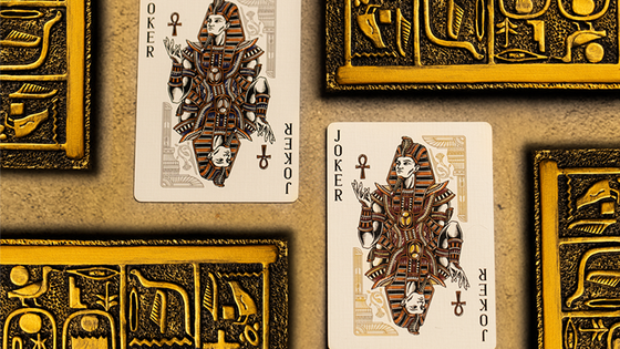 Gods of Egypt (Red) Playing Cards by Divine Playing Cards