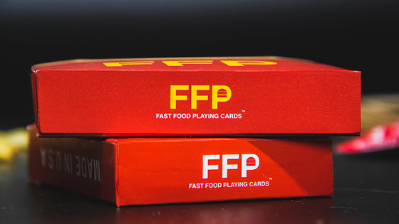 Ketchup and Fries Combo (1/2 Brick) Playing Cards by Fast Food Playing Cards