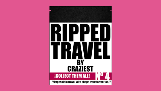 RIPPED TRAVEL (Blue Gimmicks and Online Instruction) by Craziest - Trick