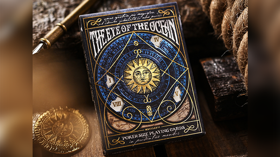 Eye of the Ocean Solis (Blue) Playing Cards