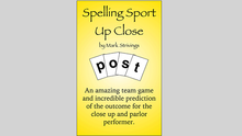  SPELLING SPORT CLOSE -UP by Mark Strivings - Trick
