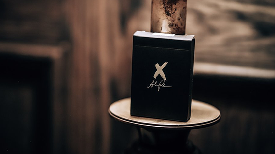 X Deck (Black) Playing Cards by Alex Pandrea