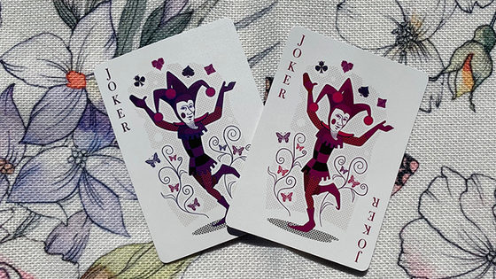 Bicycle Butterfly (Purple) Playing Cards