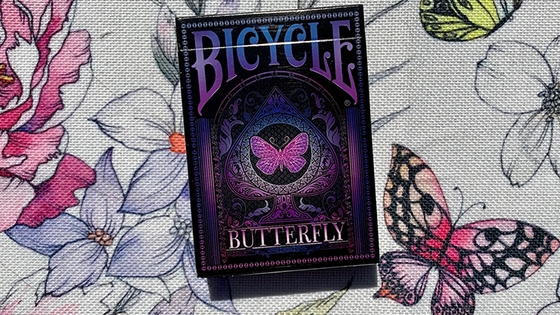 Bicycle Butterfly (Purple) Playing Cards