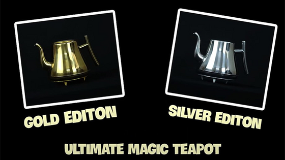 Ultimate Magic Teapot SILVER by 7 MAGIC - Trick