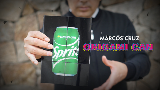 Origami Can by Marcos Cruz - Trick