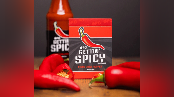 Gettin' Spicy -Chili Pepper Playing Cards by OPC